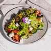 Красивое фото салат из свежих овощей с фетой